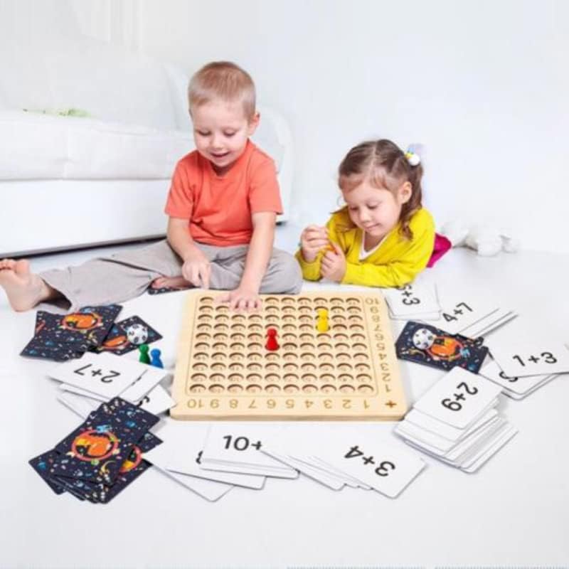 -20% Montessori Mathematik Brettspiel Holz Mathe-Brettspiel babyparadies   