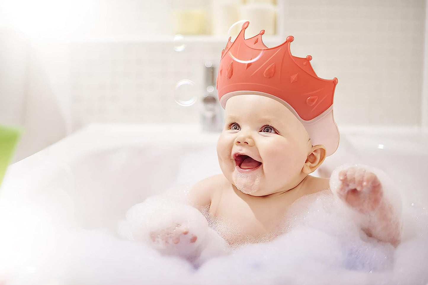 Baby-Badekappe Shampoo-Schutzschilder babyparadies   