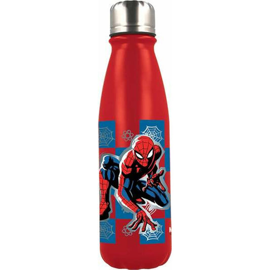 Wasserflasche Spider-Man Midnight Flyer 600 ml Rot Büro und Schreibwaren, Schul- und Ausbildungsbedarf Spider-Man   