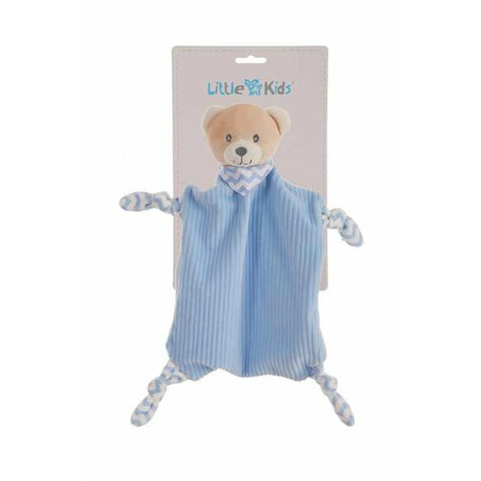 Kuscheltier Blau Plüschbär 29 x 29 cm Baby, Schlafzimmer BigBuy Fun   