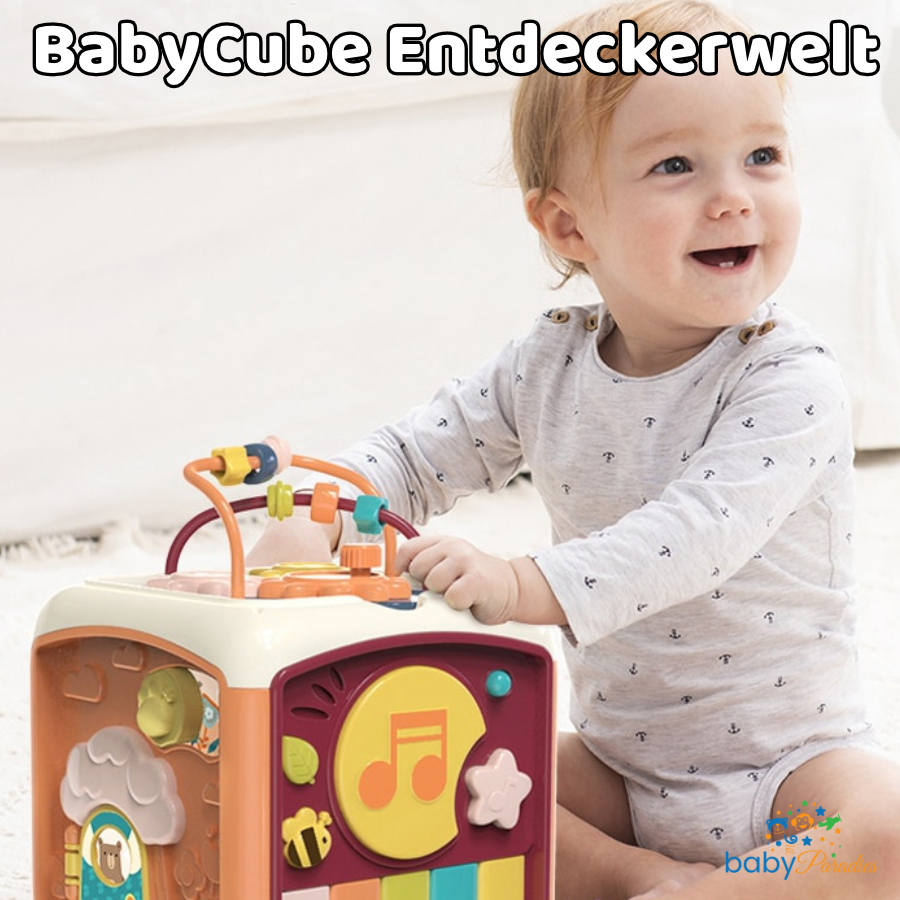 BabyCube Entdeckerwelt Interaktives Spielzeug babyparadies   