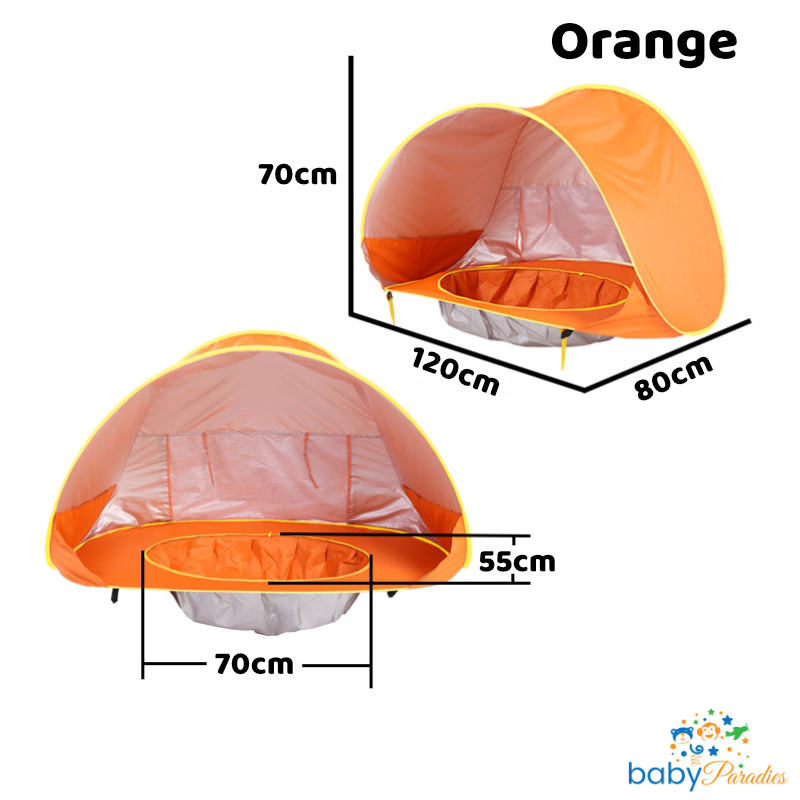 Baby Strandzelt Baby & Kleinkind babyparadies Orange  