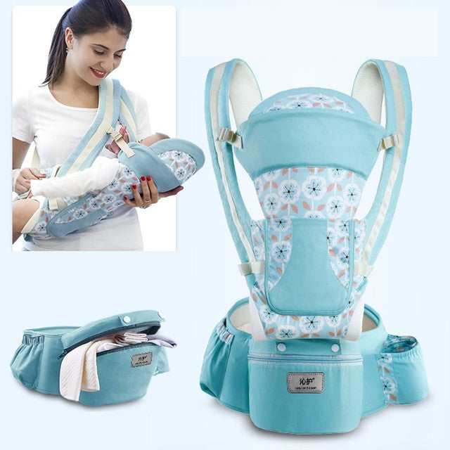 -20% Ergo Babytrage Babytransport babyparadies Blau Einzel 