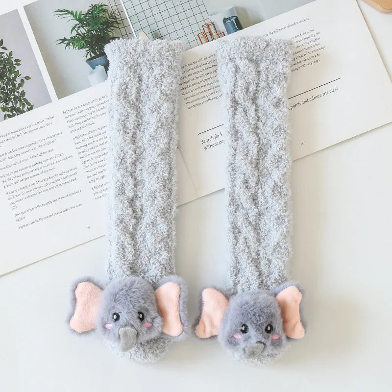 -20% Baby Tier Fleece Socken Socken babyparadies Grauer Elefant Socken Freie Größe(0-5Jahre) Einzel