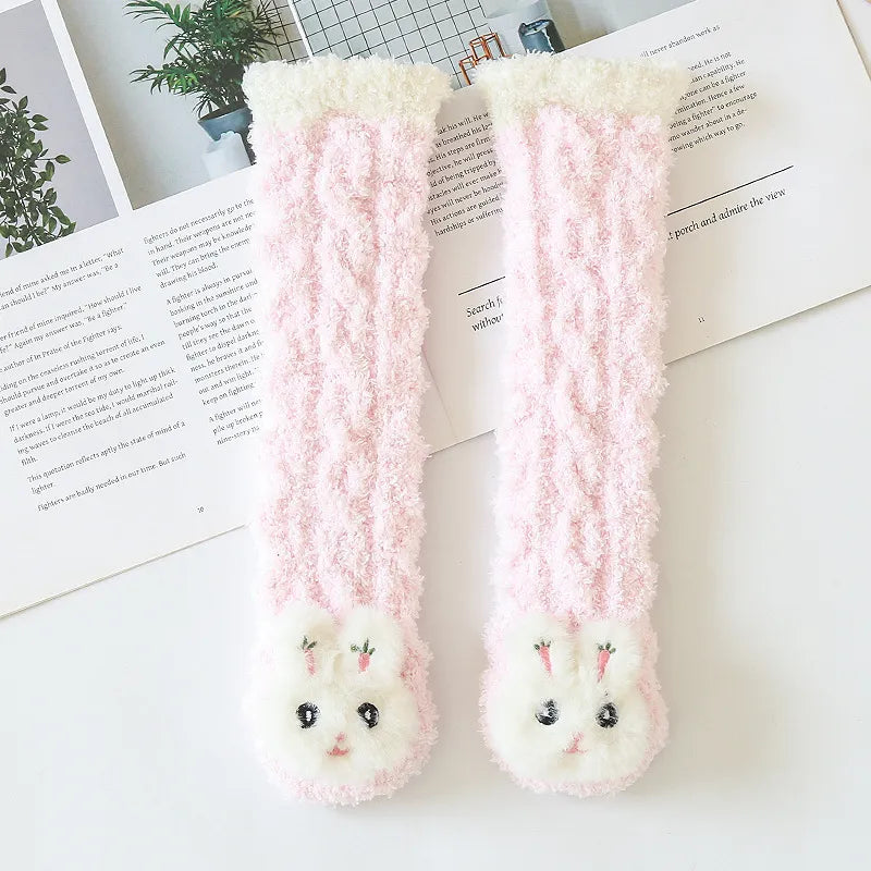 -20% Baby Tier Fleece Socken Socken babyparadies Rosa Kaninchen Socken Freie Größe(0-5Jahre) Einzel