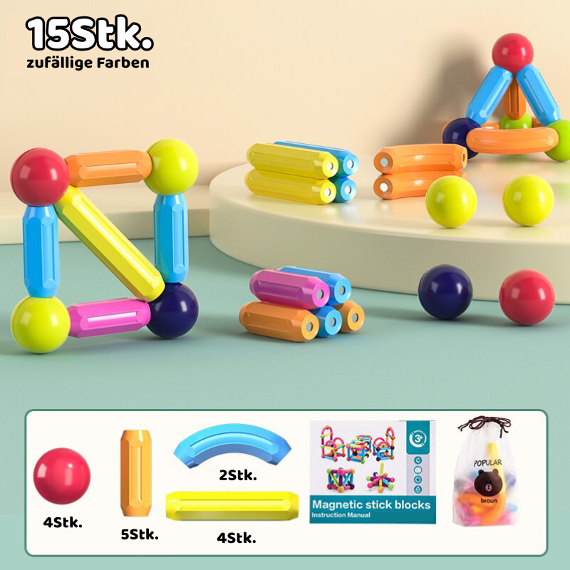 -20% Magnetische Bausteine Interaktives Spielzeug babyparadies   