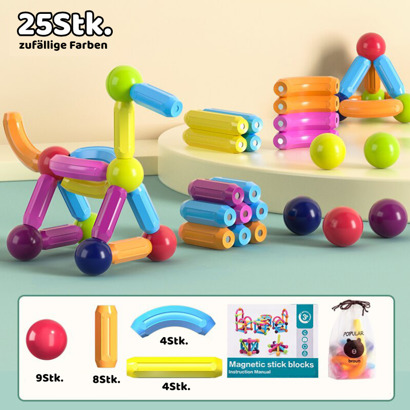 -20% Magnetische Bausteine Interaktives Spielzeug babyparadies 25Stk. Einzel 