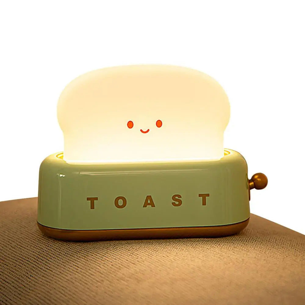 -30% Toaster Kinder Nachtlicht Verstellbare LED-Toastlampe babyparadies Grün Einzel 