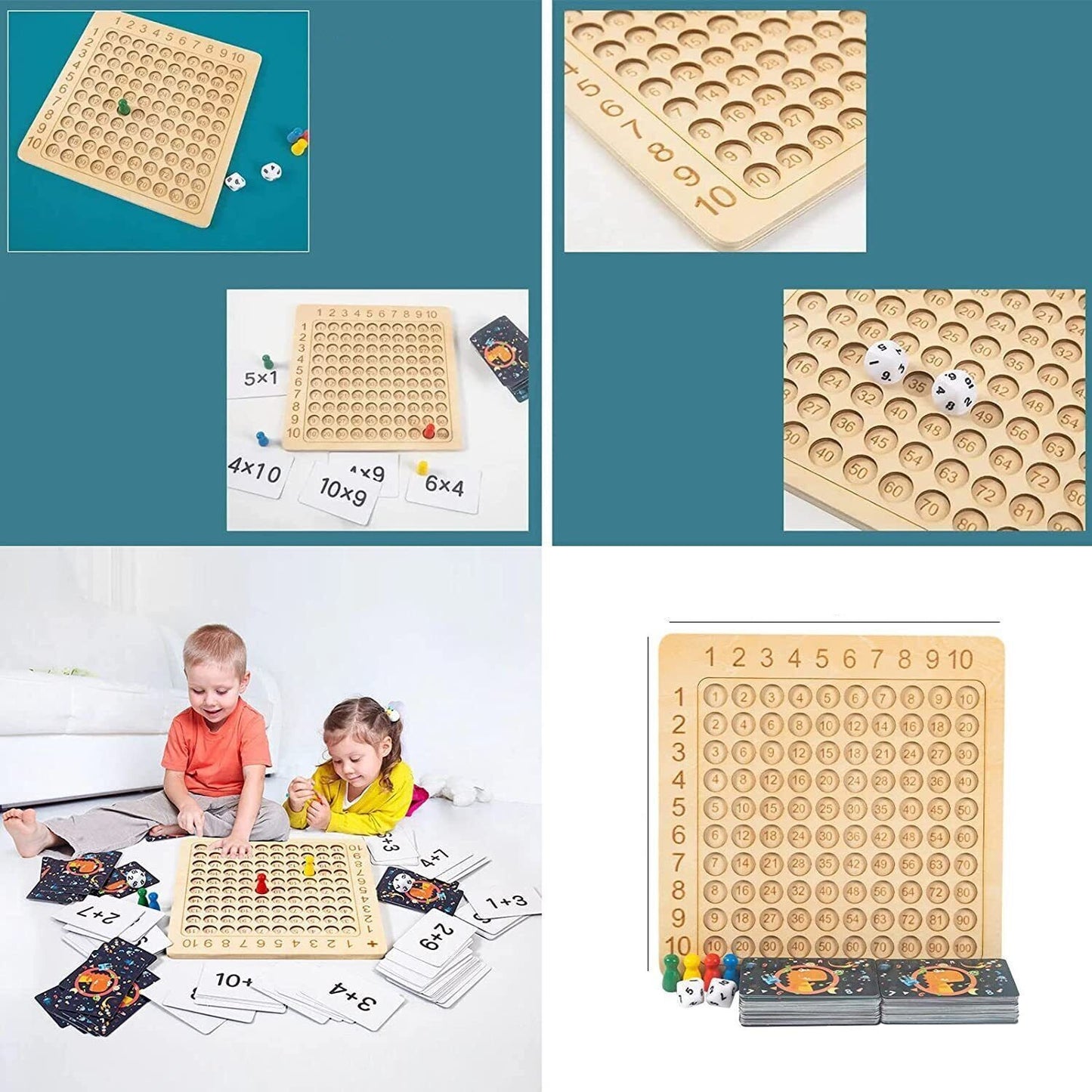 -20% Montessori Mathematik Brettspiel Holz Mathe-Brettspiel babyparadies   