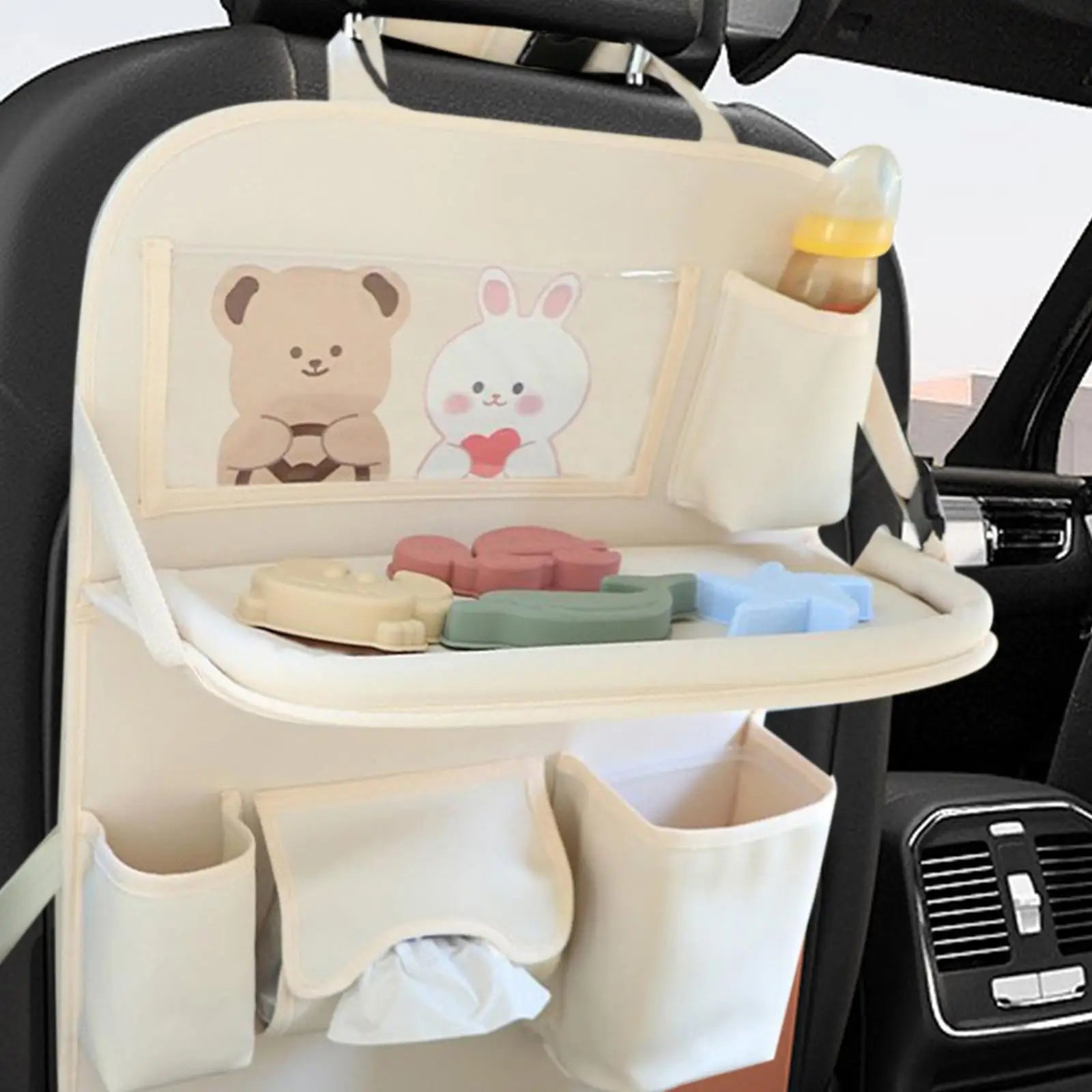 -20% Kinder Rücksitz Organizer Faltbarer Tablett-Auto-Organizer babyparadies   