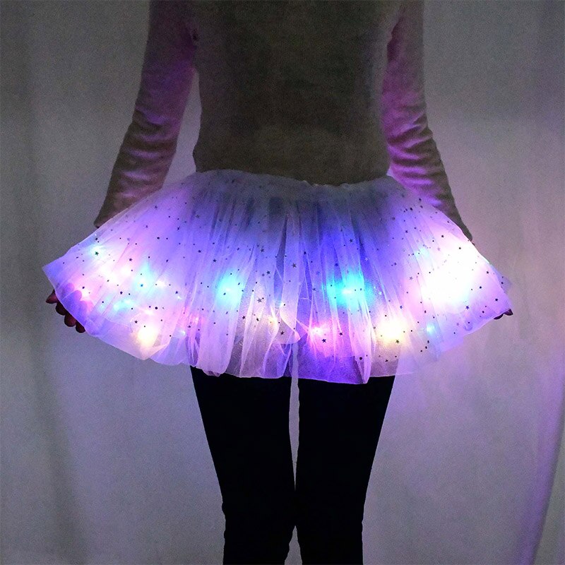 -20% Kinder LED Tutu Leuchtende Tutu-Röcke babyparadies   