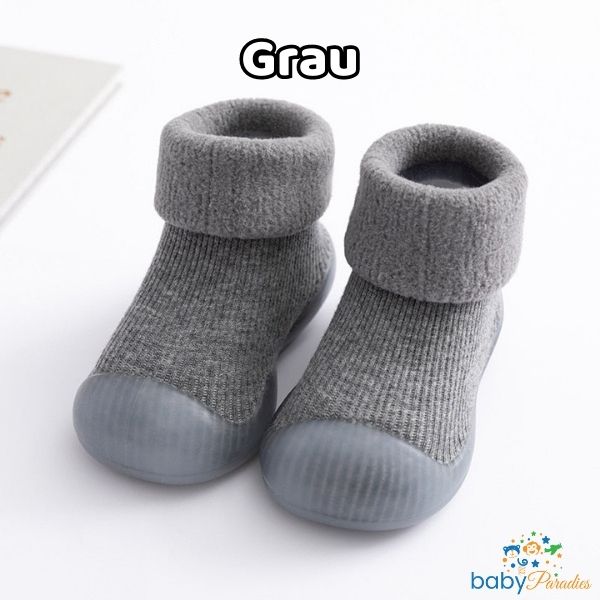 Rutschfeste Baby-Schuhsocken Baby- & Kleinkindsocken babyparadies Grau 18-19 