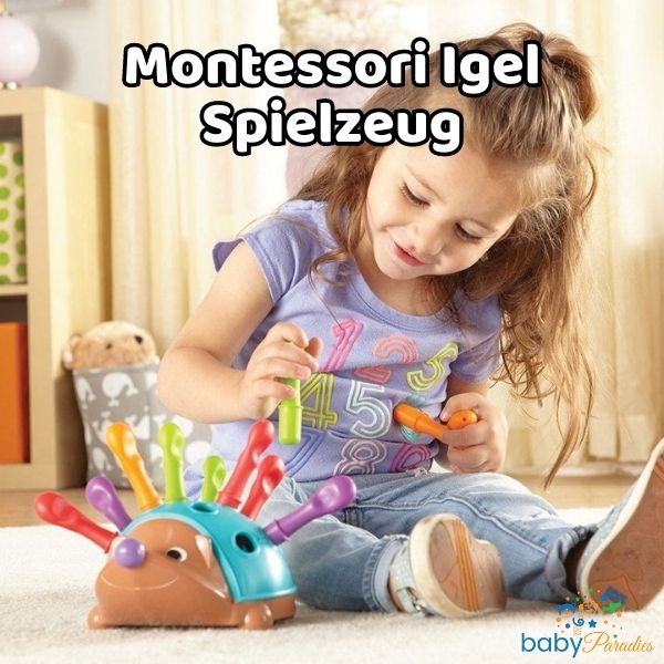 -30% Montessori Igel Spielzeug Interaktives Spielzeug babyparadies   