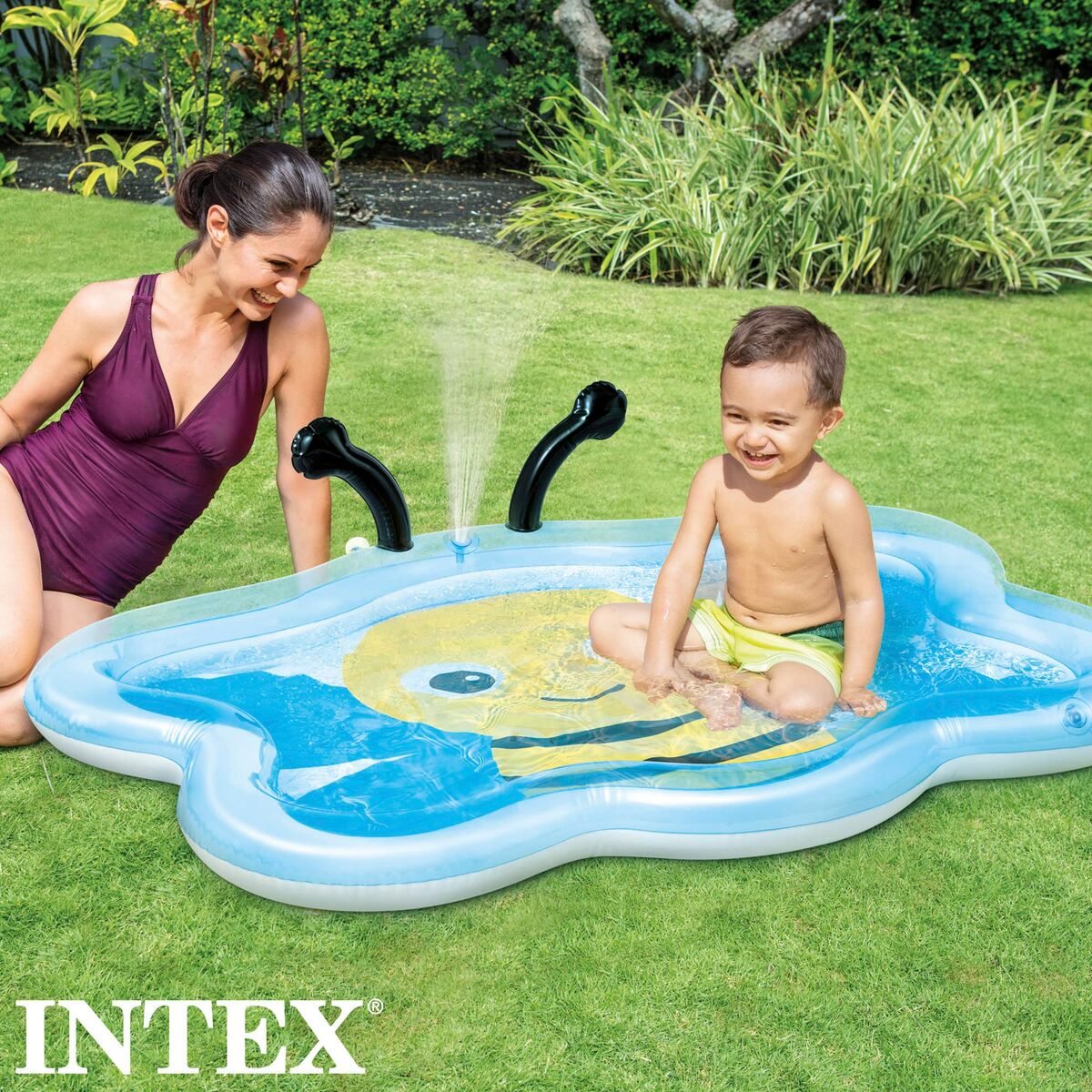 Colorbaby Bee Planschbecken Garten, Pools, Whirlpools und Zubehör Colorbaby   