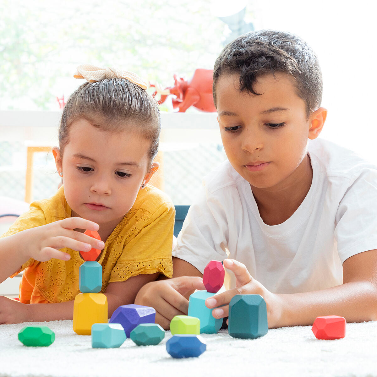 Hölzerne Balanciersteine Baby, Spielwaren für Kleinkinder InnovaGoods   